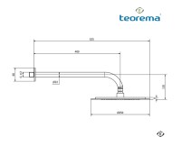 MEDIDAS DUCHA MURAL TEOREMA